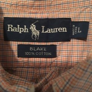 Ralph Lauren Button Up men's Shirt L